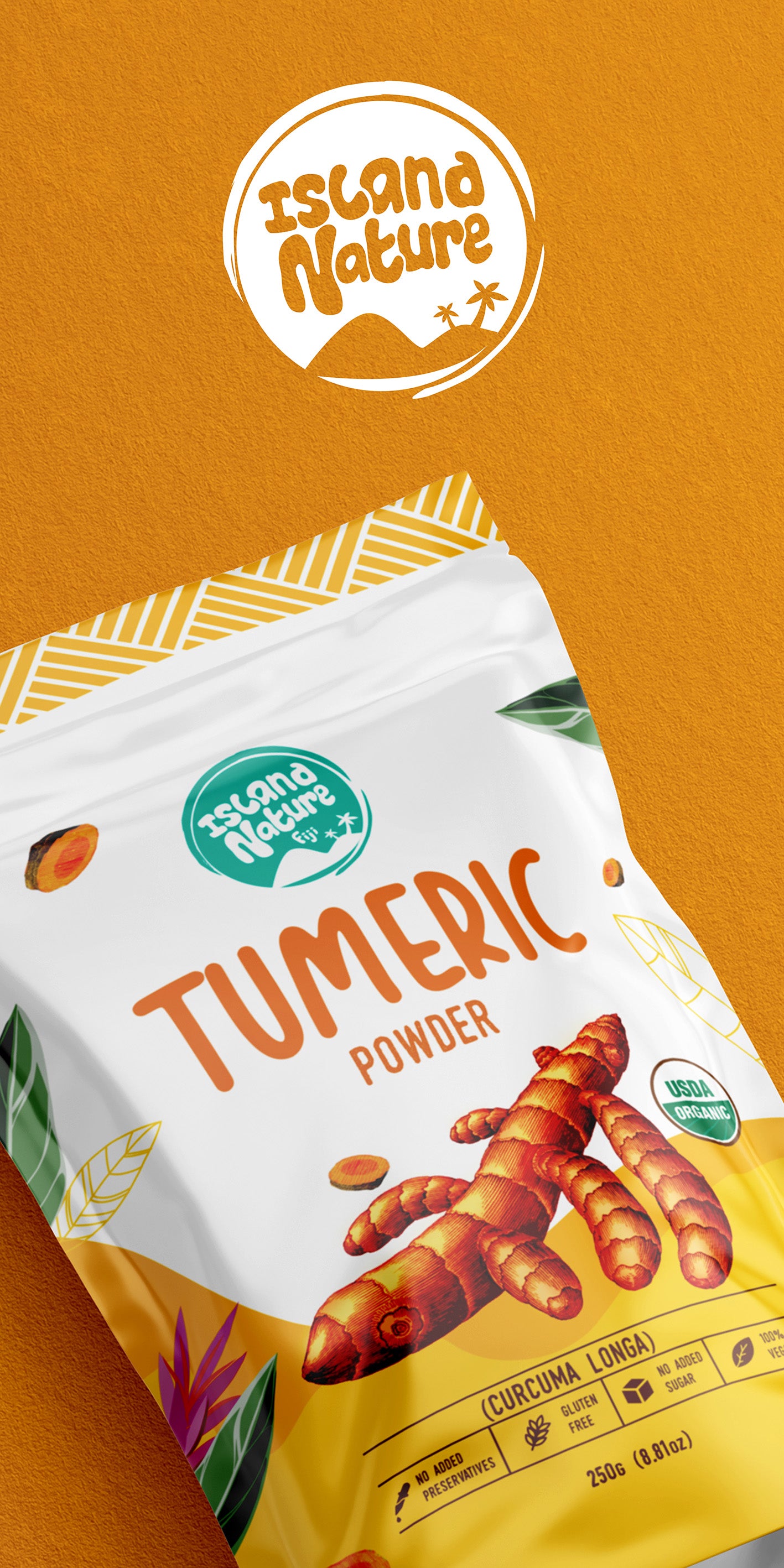 Island Nature Instant Turmeric Powder – 250g (Wellness from the Islands)