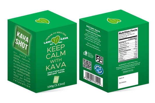 Kava Shot Box (10 x 10g Sachets)